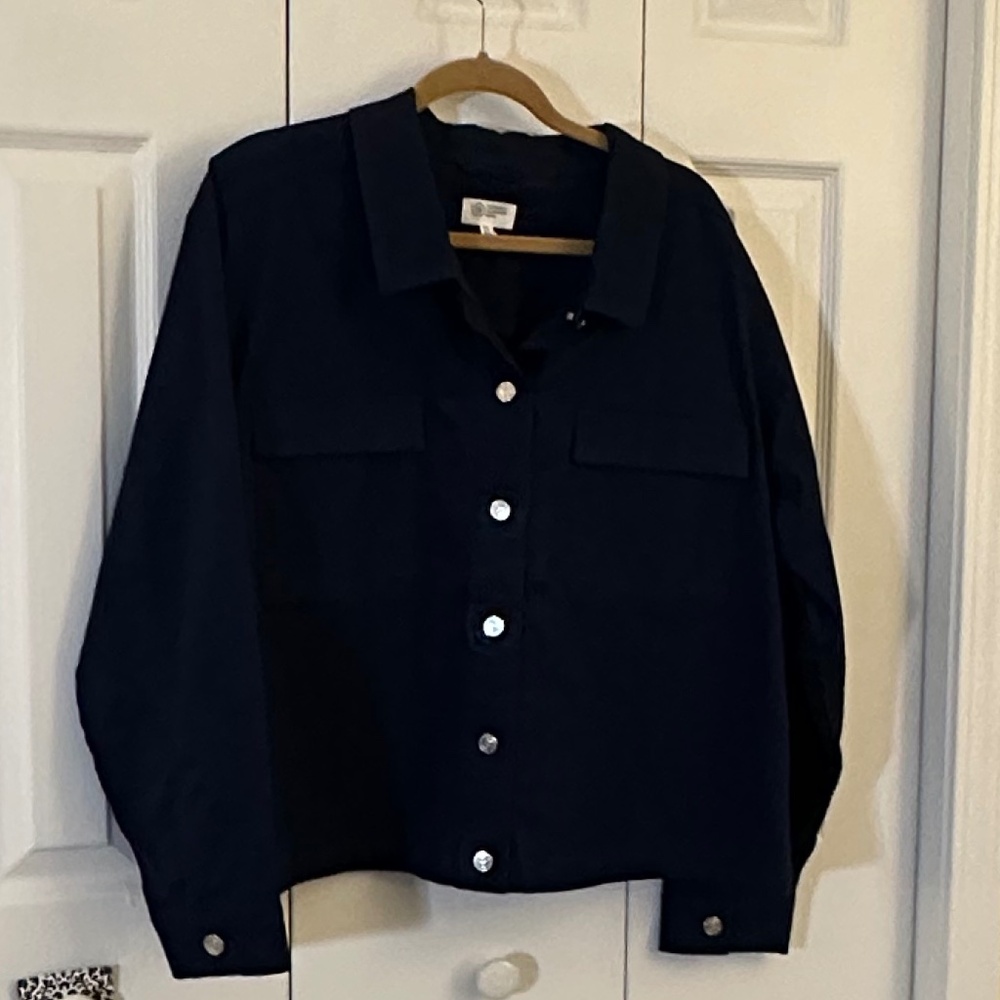 Crop Jacket Plus Size